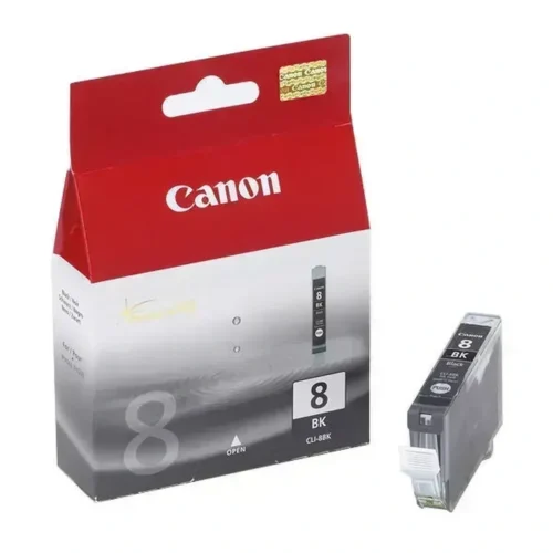 Cartucho de Tinta Canon CLI-8BK Negro, 420 páginas, Original, PIXMA Compatib (MPN 0620B035, Suministros para impresoras) img-1