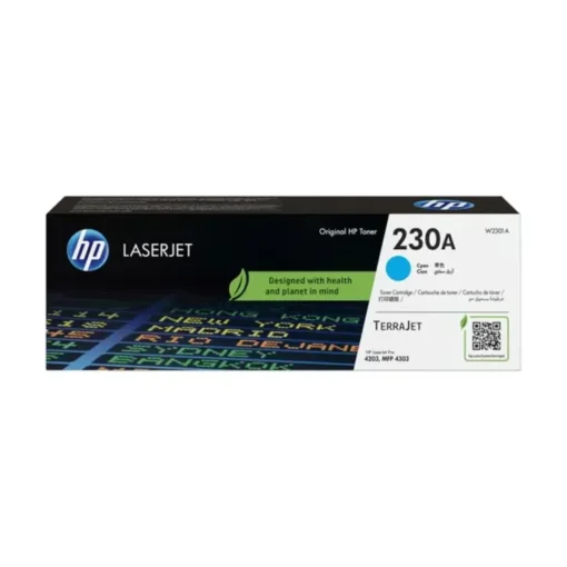 Hp Suministros Toner Cartucho De Toner Hp Laserjet 230A Cian (MPN W2301A, Suministros para impresoras) img-1