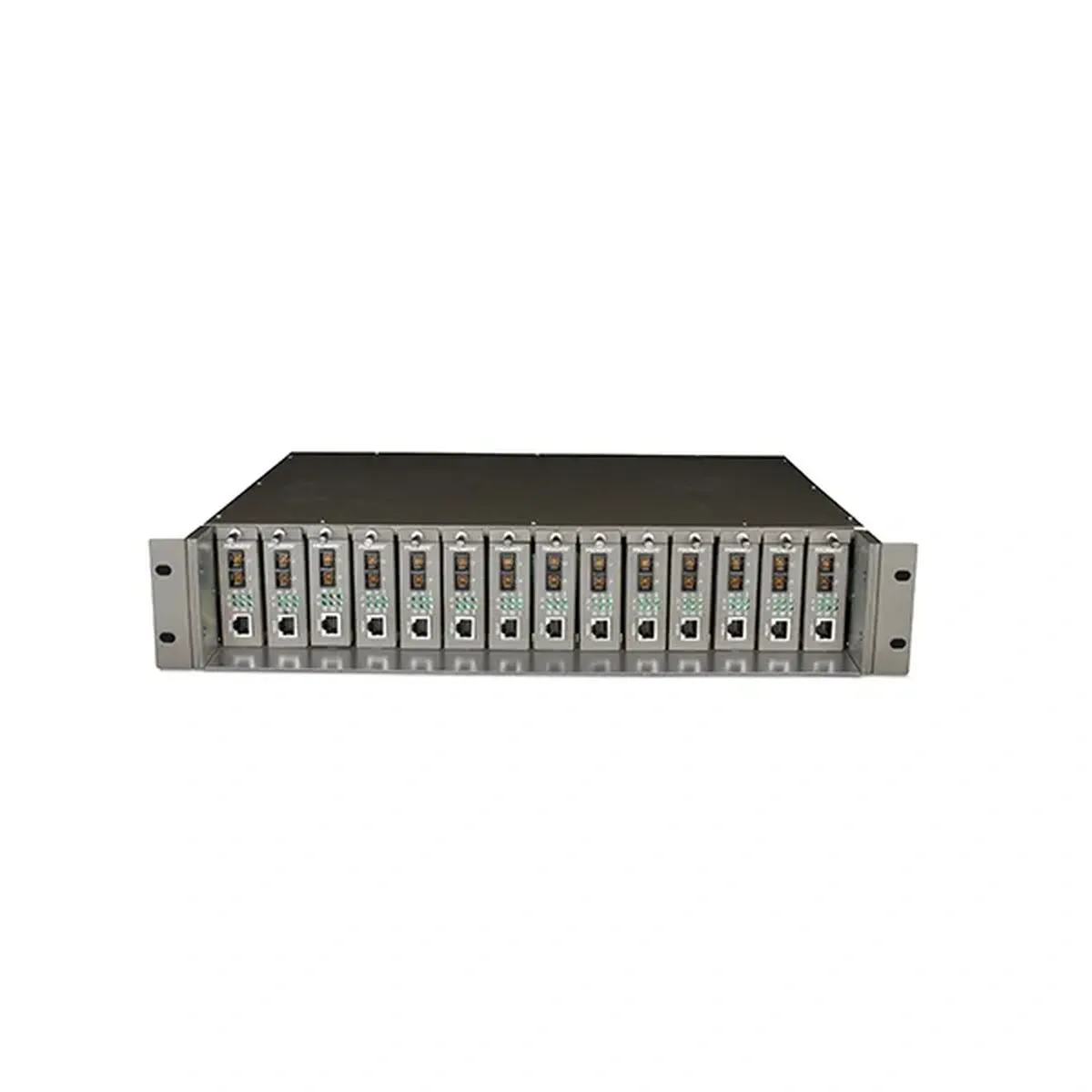 Chasis TP-Link 14 Bahías 2U, Rack Mountable (MPN TL-MC1400, Adaptadores y Accesorios De Red) img-1