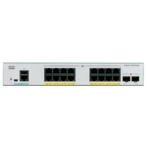 Cisco Catalyst 1000-16P-2G-L Conmutador Gestionado 16 X 10/100/1000 (Poe+) + 2 X C1000-16P-2G-L