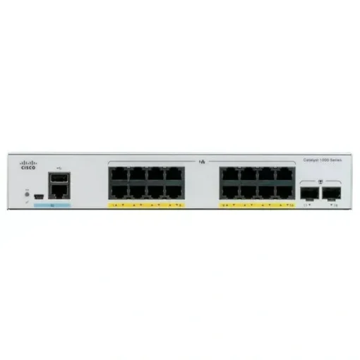 Cisco Catalyst 1000-16P-2G-L Conmutador Gestionado 16 X 10/100/1000 (Poe+) + 2 X (MPN C1000-16P-2G-L, Switches de red) img-1