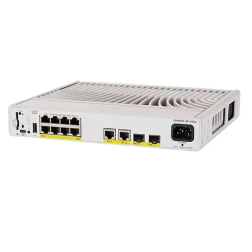 Cisco Catalyst 9000 Compact Switch 8 Port Poe+ 240W Es C9200CX-8P-2X2G-E