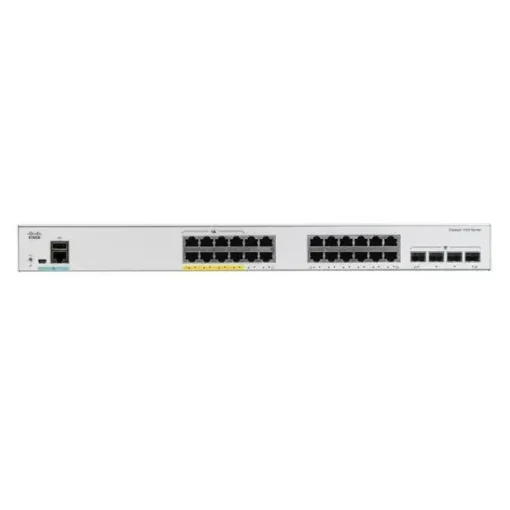 Cisco Conmutador Ethernet Catalyst 1000 C1000-24P 24 Puertos Gestionable (MPN C1000-24P-4G-L, Switches de red) img-1