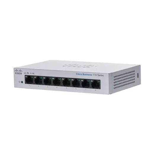 Cisco Switch Business 110 Series 110-8T-D Conmutador Sin Gestionar 8 X CBS110-8T-D-NA