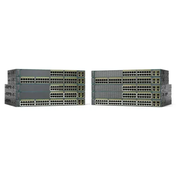 Cisco Switch Fast Ethernet Catalyst 2960-Plus, 48 Puertos 10/100Mbps Gestionado WS-C2960+48TC-L img-1