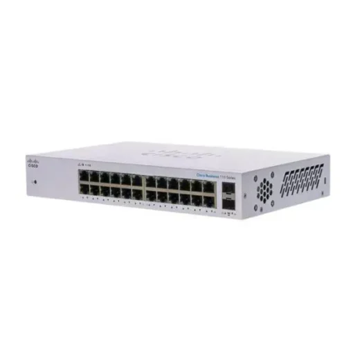 Cisco Switch Gigabit Ethernet Business 110, 24 P 10/100/1000Mbps+2 P Sfp, 48 CBS110-24T-NA