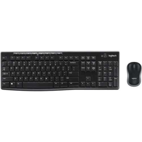 Combo Inalámbrico Logitech MK270, Teclado y Mouse, Resistente a Salpicaduras (MPN 920-004432, Kit Teclado y Mouse) img-1