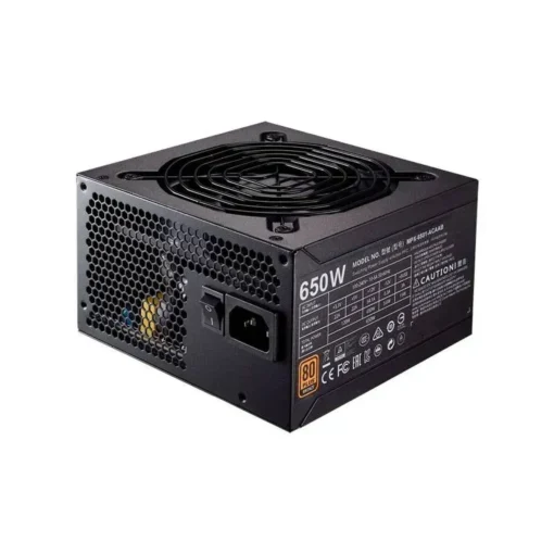 Cooler Master Fuente De Poder Mwe 650 Bronze-V2 De 650 Watts (Atx, Certificada (MPN MPE-6501-ACAAB-WO, Fuentes de poder para PC) img-1