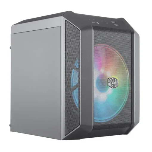 Cooler Master Gabinete Gamer Masterbox H100 Argb, Ventilador Argb De 20 Cm (MPN MCM-H100-KANN-S01, Gabinetes para PC) img-1