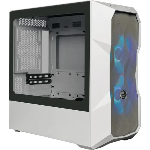 Cooler Master Gabinete Masterbox Td300 Mesh S/Fuente Micro Atx Rgb Blanco (MPN TD300-WGNN-S00, Gabinetes para PC) img-1