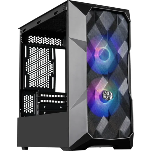 Gabinete Cooler Master Masterbox TD300, Mini Tower, Negro, Ventana Lateral (MPN TD300-KGNN-S00, Gabinetes para PC) img-1