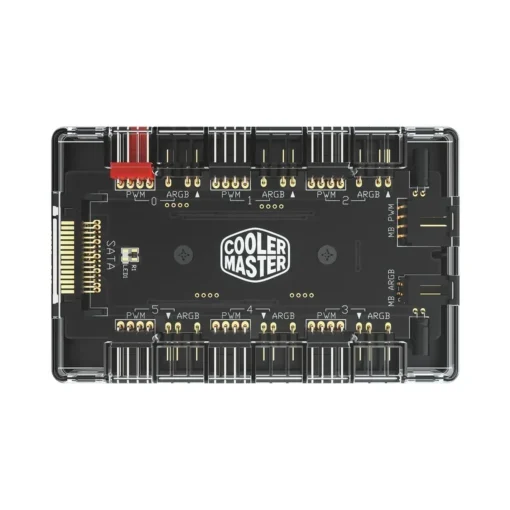 Cooler Master HUB 1 a 6 ARGB Power Management (PWM) (MPN MFX-ZHHN-1NNN6-R1, Adaptadores y cables internos para PC) img-1