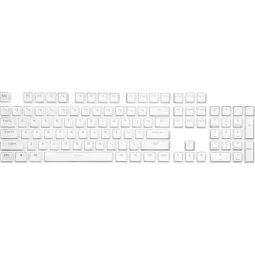 Cooler Master Kit De Actualización De Teclas Retroiluminadas Pbt, Blanco (MPN KC-NPDWF1-US, Kit Teclado y Mouse) img-1