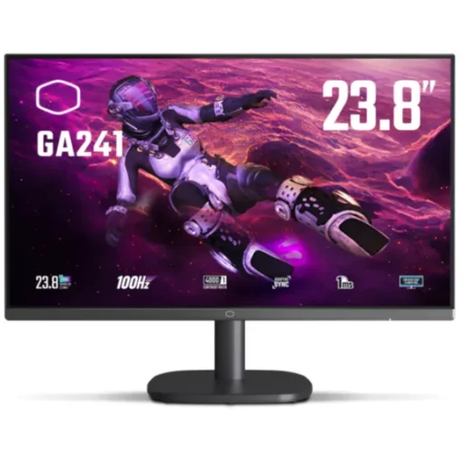 Cooler Master Monitor Gamer Ga241, 23.8“ Full Hd, Panel Va, 100Hz, 1Ms, Vga (MPN CMI-GA241, Monitores) img-1