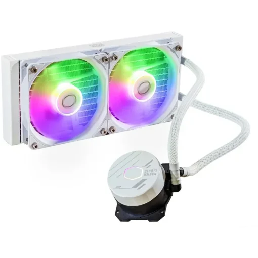 Cooler Master Refrigeración Líquida Masterliquid 240L Core Blanco / Blanco Argb (MPN MLW-D24M-A18PZ-RW, Refrigeración para PC) img-1