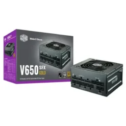 Cooler Master fuente de poder Sfx Gold V650 (Certificada 80+ Oro, Modular, ITX) (MPN MPY-6501-SFHAGV-WO, Fuentes de poder para PC) img-1