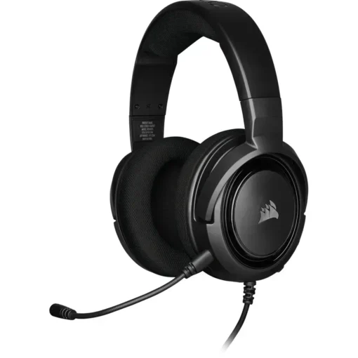 Corsair Audífonos Gamer Hs35, Alámbrico, 1.1 Metros, 3.5Mm, Negro (MPN CA-9011195-NA, Audífonos) img-1