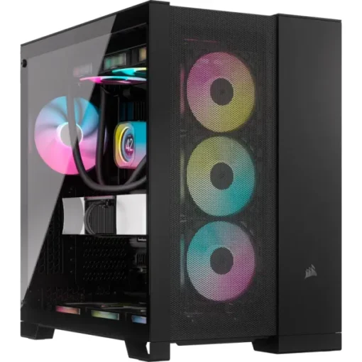 Corsair Gabinete Gamer 6500D Airflow (E-Atx, Doble Cámara, Vidrio Templado (MPN CC-9011259-WW, Gabinetes para PC) img-1