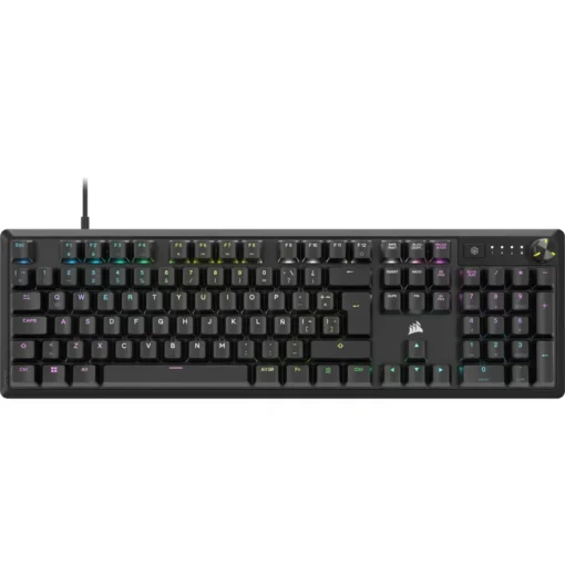 Corsair Teclado Gamer K70 Core Rgb Mecánico Mlx Red Usb 2.0 (MPN CH-910971E-SP, Teclados) img-1