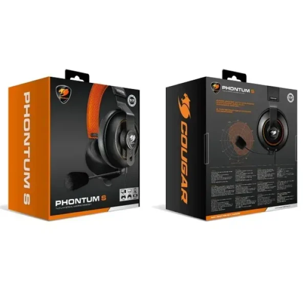 Cougar Audifono Gamer Phontum S Pc / Consola / Mobile 3.5Mm P/N 3H500P53T.0001 img-1