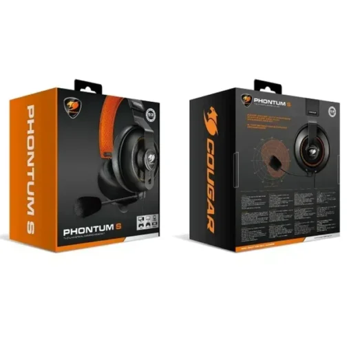 Cougar Audifono Gamer Phontum S Pc / Consola / Mobile 3.5Mm P/N (MPN 3H500P53T.0001, Audífonos) img-1