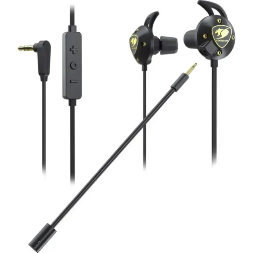 Cougar Audifono In-Ear Attila, Estereo, Microfono Desmontable, Eartips Espuma 3H860P10B.0001 img-1