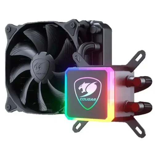Cougar Enfriamiento Liquido Aqua 120, 120Mm, Rgb, Socket Intel/Amd, Color Negro (MPN 3MAQU120.0001, Refrigeración para PC) img-1