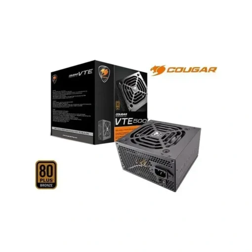Cougar Fuente De Poder Vte500 De 500Watts Certificada 80+ Bronze Atx No Modular (MPN 31VE050.0013P, Fuentes de poder para PC) img-1
