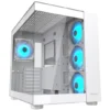 Cougar Gabinete Gamer Fv150 Rgb Blanco (Atx, Vidrio Templado Panorámico, 4 (MPN 385KA10.0002, Gabinetes para PC) img-1