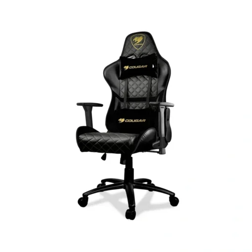 Cougar Silla Gamer Armor One Royal (Cuero Pvc, Ajustable, 120Kg, Negro (MPN 3MARRGLD.0001, Sillas) img-1