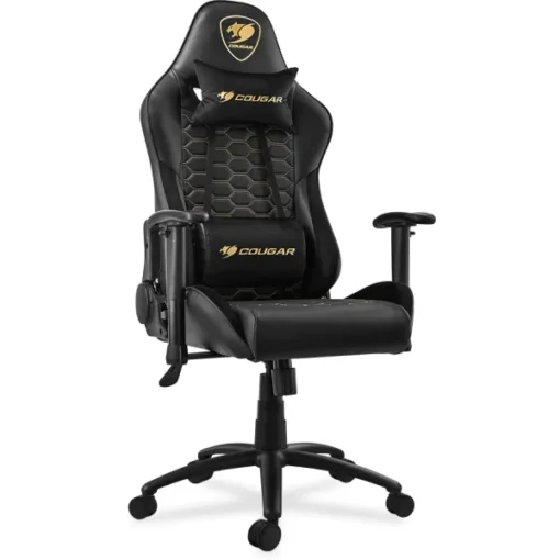 Cougar Silla Gamer Outrider Negro (Hasta 120Kg, Cojines X2, Reclinable (MPN 3MORBNXB.0001, Sillas) img-1