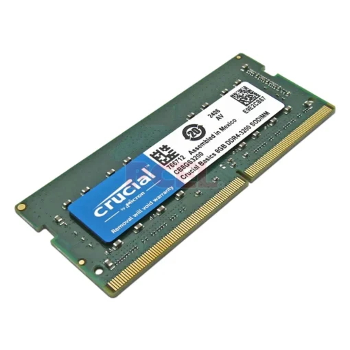 Crucial Memoria 8Gb Ddr4 3200 Sodimm Basic PC4-25600 CL22 No Buffer NO ECC 1.2V CB8GS3200