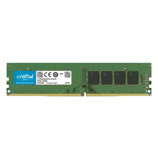 Crucial Memory Ram 8Gb, Ddr4 3200 Udimm CL22 NO BUFFER NO ECC 1.2V CB8GU3200