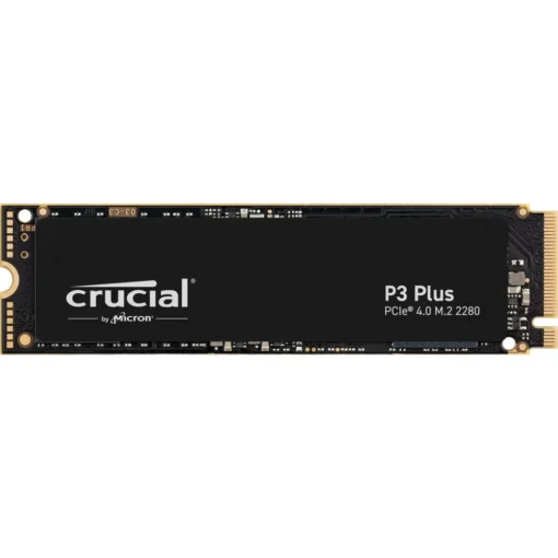 Crucial Unidad Ssd P3 Plus, 4Tb, M.2 2280, Nvme Pcie 4.0 X4, Lectura 4800Mb/S CT4000P3PSSD8