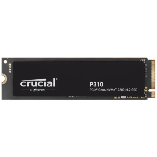 Crucial Unidad Ssd P310, 500Gb, M.2 2280, Pcie 4.0 X4, Lectura 6600Mb/S CT500P310SSD8