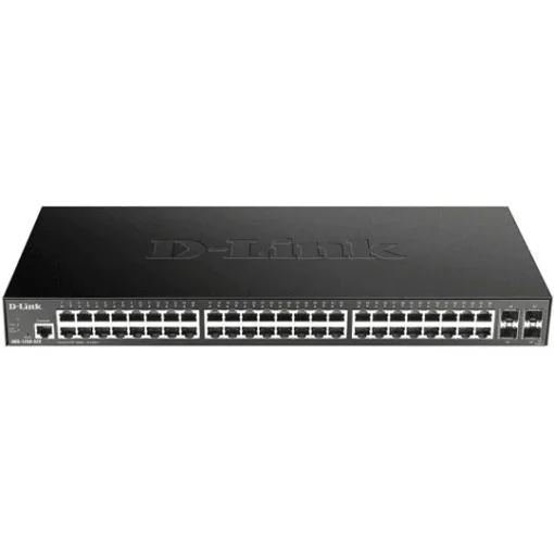 D-Link 48 Ports 10/100/1000 Mbps + 4 Ports 1 DGS-1250-52X