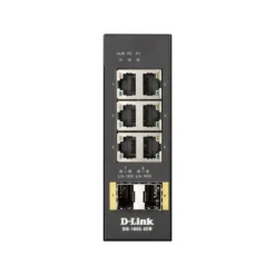 D-Link Conmutador Industrial no administrad 8-Port Gigabit DIS-100G-8SW