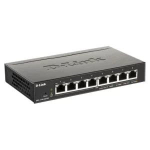 D-Link Switch Gestionable Dgs-1100V2, 8 Puertos, Interfaz Web, 16Gbit/S, Qos DGS-1100-08PV2