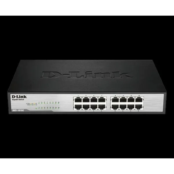 D-Link Switch No Administrable 16 Puertos Fast Ethernet 10/100/1000 DGS-1016C img-1