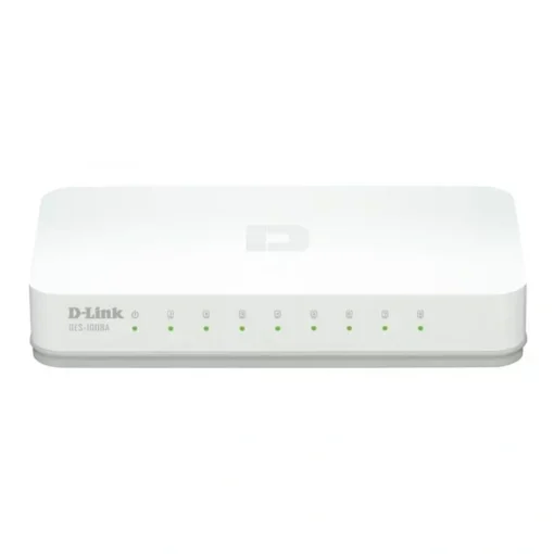 D-Link Switch (No Administrable De 8 Puertos Fast Ethernet 10/100Base-Tx (MPN DES-1008A, Switches de red) img-1