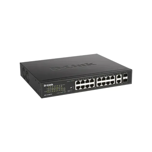 D-Link Switch Poe , No Gestionado, 16/10/100Mbps Poe, Alcance 250 Metros DES-1018MPV2 img-1