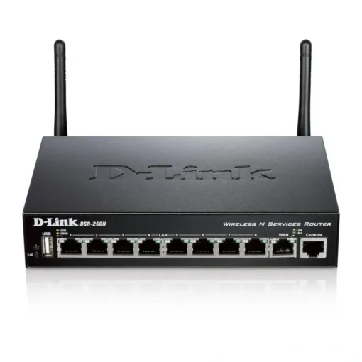 D-Link Unified Inalámbrico N Services Router (MPN DSR-250N, Adaptadores y Accesorios De Red) img-1