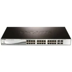 D-Link Web Smart Conmutador 24 Puertos Gestionado Montaje En Rack DGS-1210-28P