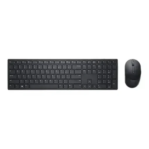 Dell Kit Teclado Y Mouse Inalámbrico Km5221W Español Negro P/N (MPN KM5221WBKR-LTN, Kit Teclado y Mouse) img-1