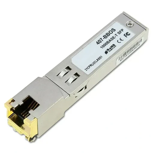 Dell Módulo De Transceptor Sfp (Mini-Gbic) 1Gbe 1000Base-T Para Networking (MPN 407-BBOS, Adaptadores y Accesorios De Red) img-1