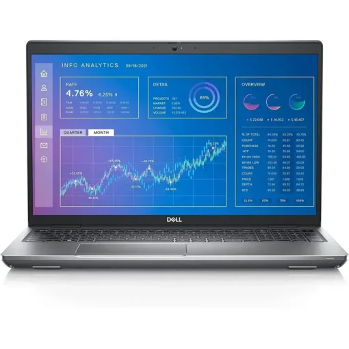 Dell Mobile Workstation Precision 3571 De 15.6“ (I7-12800H, Nvidia T600, 16Gb (MPN 87219808, Notebooks) img-1