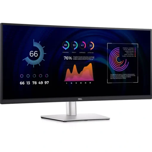 Dell Monitor de 34 " con concentrador USB-C Curvo Usb-C Hub P3424We (MPN 210-BGZQ, Monitores) img-1