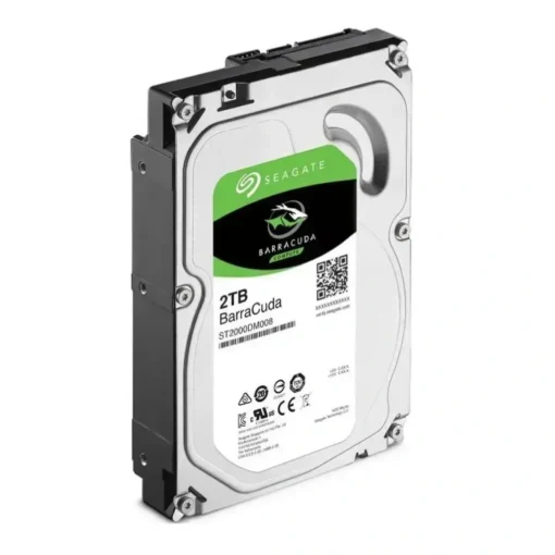 Disco Duro 2TB HDD Seagate Barracuda 3.5" SATA 6GB/s Interno 7200rpm , 220MB/s (MPN ST2000DM008, Almacenamiento para PC) img-1