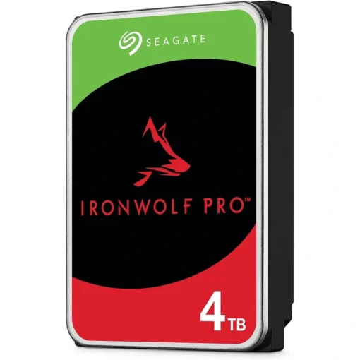 Disco Duro 4TB HDD Seagate Ironwolf Pro 3.5" SATA 6GB/s 7200rpm 256mb (MPN ST4000NT001, Almacenamiento para PC) img-1
