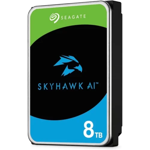 Disco Duro 8TB HDD Seagate Skyhawk AI Interno 3.5" Sata 6GB/s Video Vigilancia (MPN ST8000VE001, Almacenamiento para PC) img-1